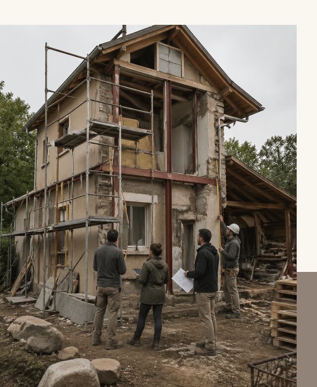 Реконструкция загородного дома под ключ в Губкине от бюро