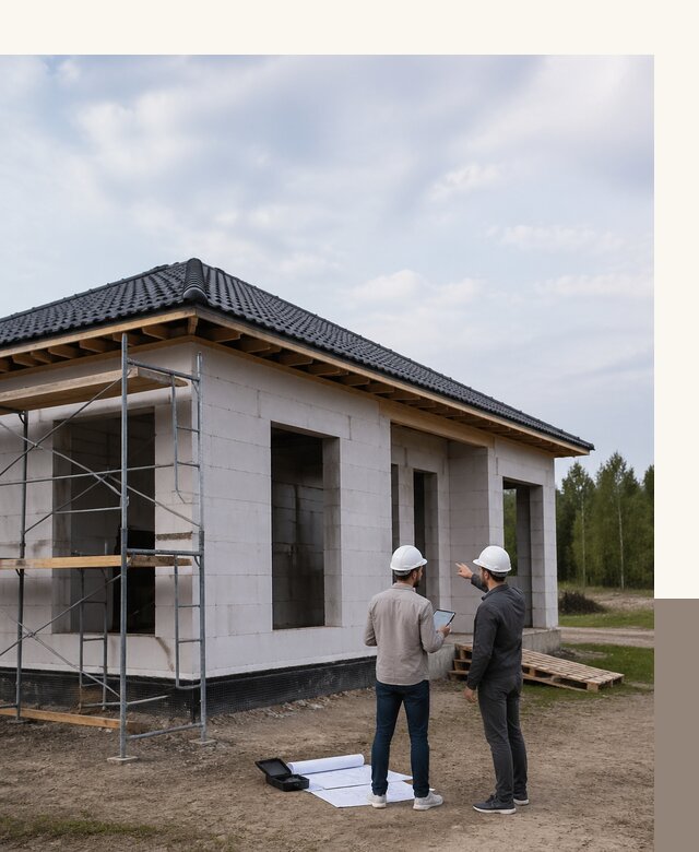 Проектирование одноэтажных домов из газобетона в Губкине